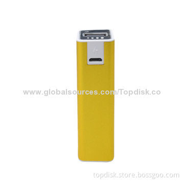 Alloy 2,200mAh Capacity Power Bank Charger for iPhone 5S and Samsung and mobile devices